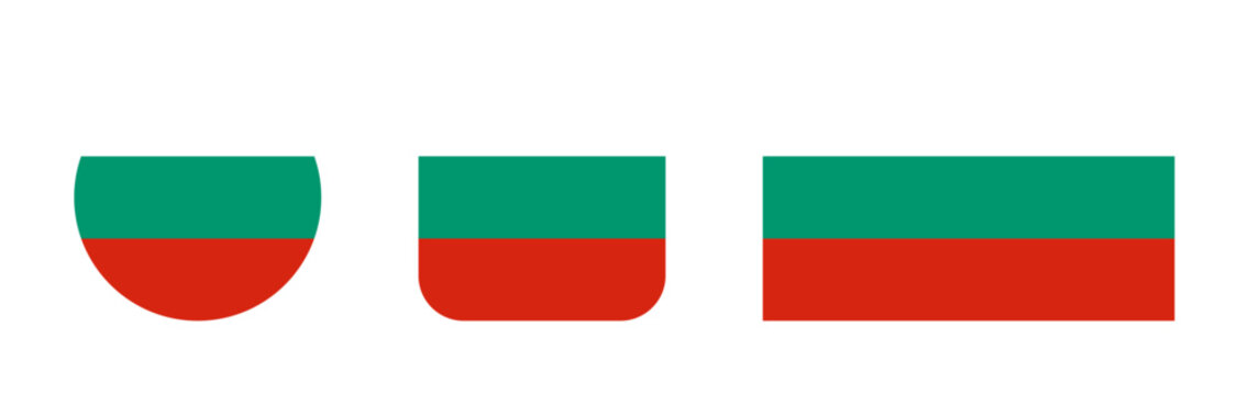 Bulgaria flag icon set