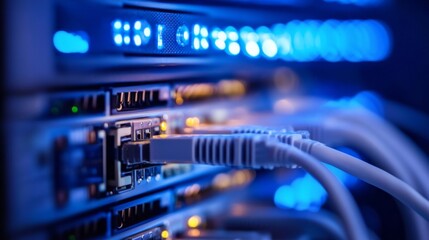 Data Center Equipment with Transparent Background