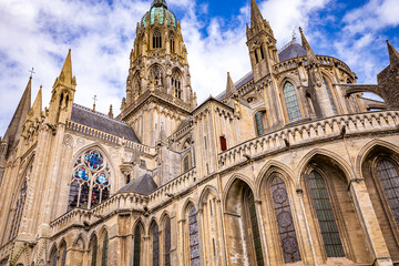 Cathedral of our Lady, Bayeux, normandy, France