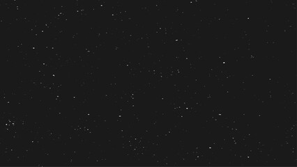 Christmas snow falling snowflakes on dark background vector. White snowfall on black background. 