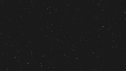 Christmas snow falling snowflakes on dark background vector. White snowfall on black background. 