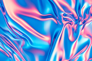 Fototapeta premium Abstract Fluid Iridescent Holographic Background
