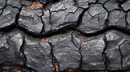 Fototapeta premium High Contrast Detailed Textures of Aging Cracked Surface