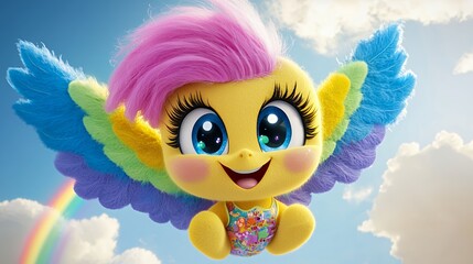 Fluttershy's Magical Flight: A Rainbow Adventure