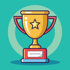 trophy,cup vector