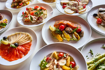 Elegant Food Presentation for a Special Event