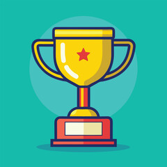 trophy,cup vector