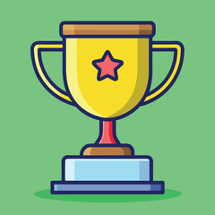 trophy,cup vector