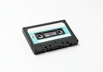 Vintage audio cassette tape with a classic design and nostalgic appeal