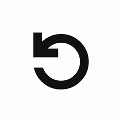 arrow refresh icon sign vector