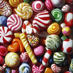 colorful candy background