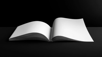 The isolated spiral paper notebook