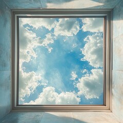 window and sky