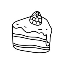 cake food drawings  illustration