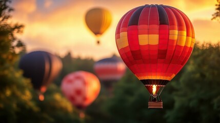 Obraz premium heic Thumbnail Kubernetes backup Martech saas Mlops Markdown 1440 Daily Digest Telegram channel Dezgo Viator Colorful hot air balloons floating in the sky during sunset, scenic aerial adventure for t