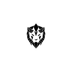 Obraz premium abstract lion head logo