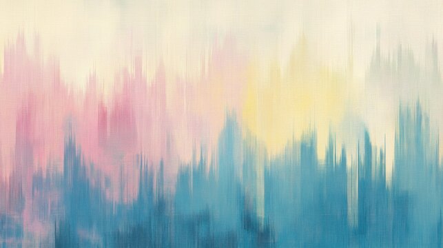 Arte abstracto con colores suaves