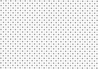 Seamless pattern. Signs image. Symbols backdrop. Cross shapes background. Digital paper, textile print, web design, abstract. Stars wallpaper. Ethnic motif. Crosses ornament. Vector.