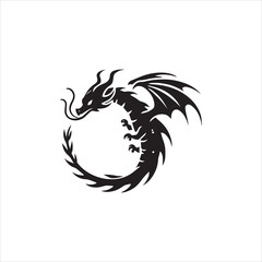 black dragon tattoo