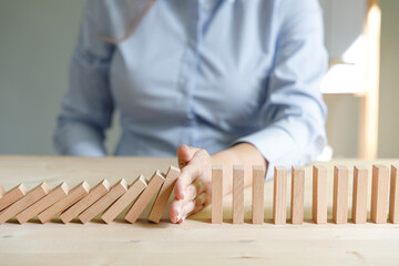 Stop the domino effect