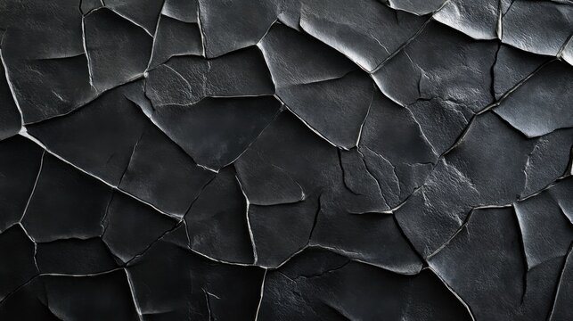 Textura de cuero negro desgastado