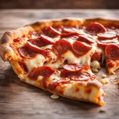 Hot cheese pizza design