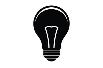 Obraz premium light bulb isolated on white