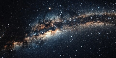 Obraz premium Stellar Nebula and Galaxy