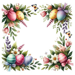 Easter Border Sublimation 