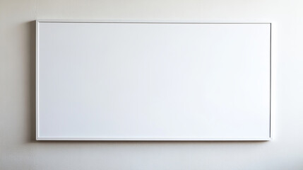 Obraz premium minimalist clean whiteboard texture emphasizing simplicity and clarity