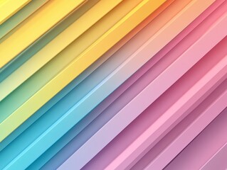 Fototapeta premium Abstract Pastel Diagonal Stripes Background