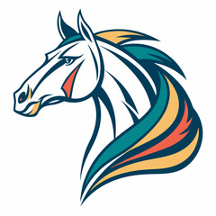 horse head silhouette