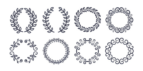 Obraz premium set of numbers and symbols
