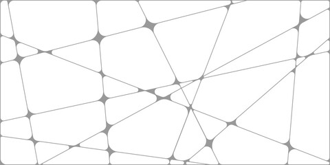 Abstract gray design element to visualize network connections and neural links. Intersection of lines. Concept of technology and artificial intelligence