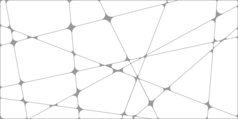 Abstract gray design element to visualize network connections and neural links. Intersection of lines. Concept of technology and artificial intelligence
