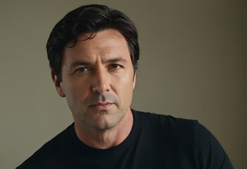 Obraz premium Portrait of a young man posing