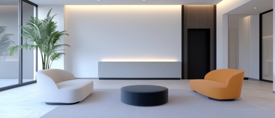 A living room with two couches and a coffee table