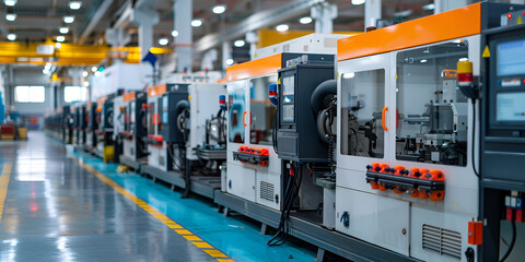 Obraz premium Plastic Manufacturing Plant Industry: Sustainable Solutions & Efficient Production | Plastic Manufacturing Plant | Sustainable Plastic Industry