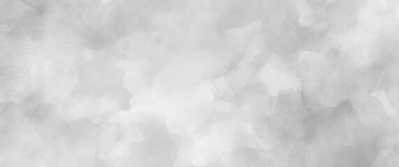 Grey vector watercolor art background with old paper texture and brushstrokes for cards, poster, flyer. Hand drawn abstract vector illustration for background. Grunge template for design. Empty blank.