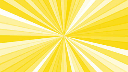 Sunburst Retro 70s Vector Background