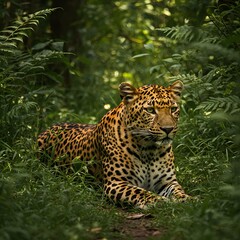 Obraz premium Leopard