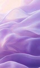 Obraz premium Soft lavender fabric with gentle folds, pastel tones, delicate and soothing texture background