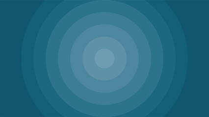 Abstract Blue Concentric Circles Background for Minimalist Design