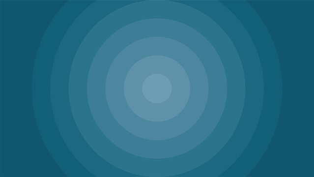 Abstract Blue Concentric Circles Background for Minimalist Design