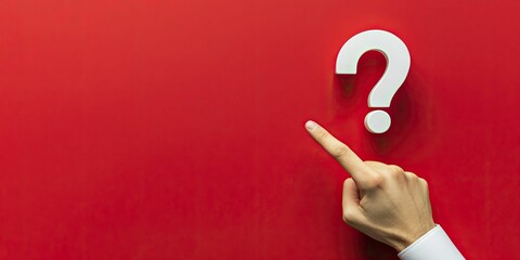 Open-ended questions can turn dialogues into impactful discussions, vibrant blue backdrop.