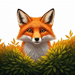 Obraz premium red fox vulpes