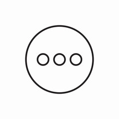 menu settings icon sign vector