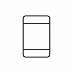 smartphone phone mobile icon sign vector