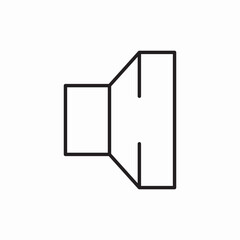 volume loudspeaker icon sign vector