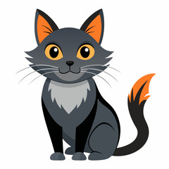 illustration of a cat